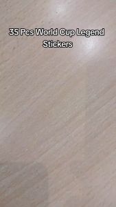 35pcs WORLD CUP LEGEND Vinyl Decal graffiti STICKERS bomb for laptop fridge luggage & etc