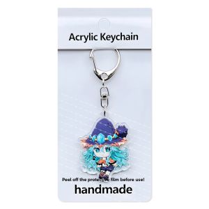 Buy 2 Get 1 Free Acrylic Keychain Paper Folding Anime Date a Live Ice Bud River Four Threads Anime Lanyard Hanging Ornament