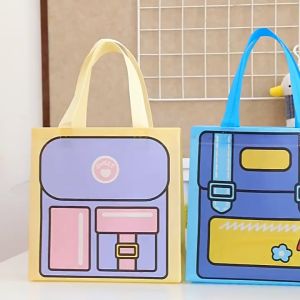 [Happy Kids] Non-Woven Bag Recycle Tuition Bag Student Tote Bag Gift Bag For Kids 补习袋 儿童礼品袋 Tuisyen Beg Hadiah -ST68