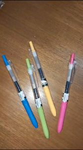 GREEBEL GEL PEN GP-507 PAPORO MIX 0.5 - Pcs Tinta Hitam Black / Pulpen Warna Warni