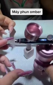 Bán lẻ đầu súng phun sơn Nail Ombre phun oxi (Không Kèm Bình)