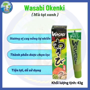 [Combo 2 chai] Mù tạt xanh Wasabi Okenki