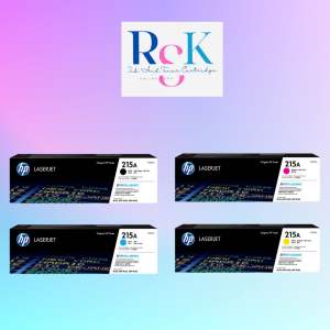 HP 215A (BCYM) 1 SET BUNDLES ORIGINAL LASERJET TONER CARTRIDGES