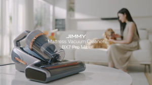 JIMMY BX7 Pro Max Anti-Dust Mite 700W Handheld Vacuum Cleaner UV-C Graphene Heating 99.99% Bacteria Mites Removal LED Display Screen