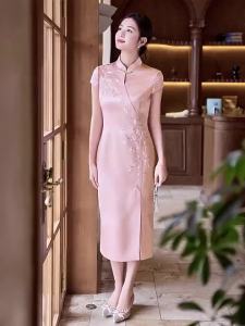 Banquet High-end Chiffon Cheongsam