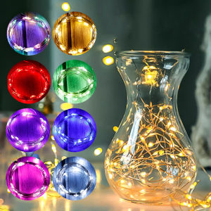 ไฟสาย LED ไฟประดับสวยงามยาว3ม. ไฟในขวดสายไฟประดับที่ใช้แบตเตอรี่ไฟการตกแต่งคริสต์มาสปาร์ตี้งานแต่งงานห้อง