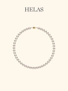 Helas | Full Pearl Small Rice Pearl Necklace