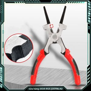 Kìm Hàn Đa Chức Năng 8 Inch Miệng Phẳng Độ Cứng Cao Dụng Cụ Phụ Trợ MIG Để Cắt Dây Và Loại Bỏ Thép Cacbon