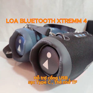 ( Lỗi 1 Đổi 1 ) Loa Bluetooth Xtreem 4 Cao Cấp – Bass To Rõ Hỗ Trợ USB + Thẻ Nhớ Kháng Nước Hoàn Hảo