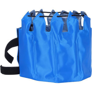 Ice Bag Multipurpose Mixer Ice Bag for Kitchen Cooling Solutions Premium Ice Pack Ice Wrap Strong Reusable Cooling Tool (Blue)