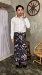 Sarung Printing Jumbo halus dan lembut sarung batik Gus Iqdam sarung santri sabilul attaubat sarung majelis gus Iqdam