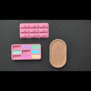 1PC 9 Khoang Phục Sinh Đá Hình Khuôn Silicon Trang Trí Bánh Kẹo Thạch Kẹo Dẻo Chocolate Dụng Cụ Làm Bánh