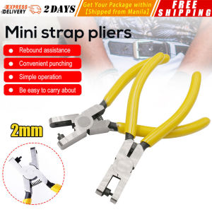 Professional Watch Tools Hand Leather Strap Watch Band Belt Punching Tool 2mm Round Leather Belt Watch Band Hole Puncher Plier LZC-Toe-Puncher