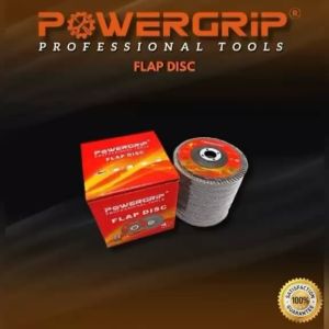 200pcs POWERGRIP FLAP DISC HD #36/#60/#80/#100/#120 WITH DESIGN BOX
