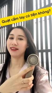 Quạt Cầm Tay Kachi MK442 – 120 Cấp Độ Gió Tuabin Màn Hình LED Hiển Thị Pin Bảo Hành 18 Tháng