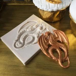 3D Dragon Silicone Resin Mold Pastry Fondant Mold Wedding Cake Decorating Tools Kitchen Baking Accessories Cake Accessories
