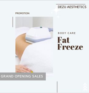 360 Fat Freeze Slimming - 360冷冻脂肪瘦身: 4 Sessions for 1 target area for 1 Person.  Dezu Aesthetics at City Gate (Redeem on-site/in-store)