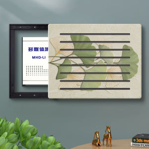 New Stylish Hollow Easy-install Sliding Decorative Painting for Hiding WiFi Electric Meter Box