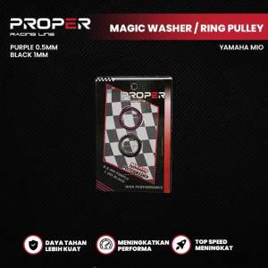 PROPER RACING LINE MAGIC WAHER / RING PULLEY MIO KARBU 5TL SMILE SPORTY NOUVO FINO KARBU RING PULLEY