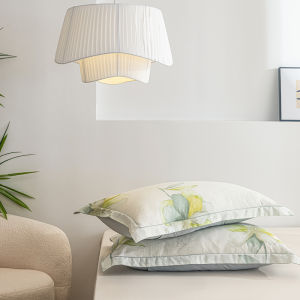 Áo Chăn Gối Cotton Nguyên Chất 60s Hai Chiếc Cho Gia Đình 48x74 Áo Chăn Gối Hai Mặt Cho Ký Túc Xá Hai Người Dùng Chất Liệu Cotton Nguyên Chất