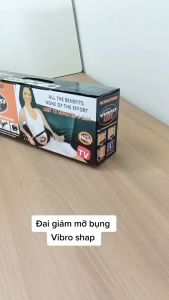 Đai Mỡ Bụng - Đai Massage Vibro Shape USA Đai Massage Giảm Mỡ Bụng Nóng & Rung Vibro Shape Công Nghệ Quấn Nóng Hiệu Quả Cao.