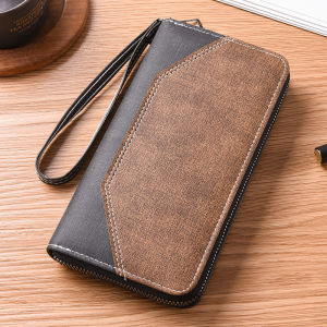 Selling Mens Wallets Long Handbags Mens Handbags Mobile Phone Bags Large Capacity Grab Bags High-end Ticket Holders 2025