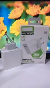 Batok Adapter INFNIX HOT 20S 5G 280W Support Fast Charging