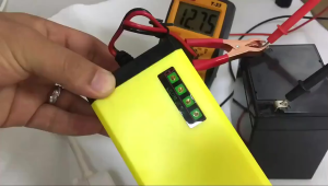 12V Smart Battery Charger – Intelligent Waterproof with LCD Display for Car & Motorcycle