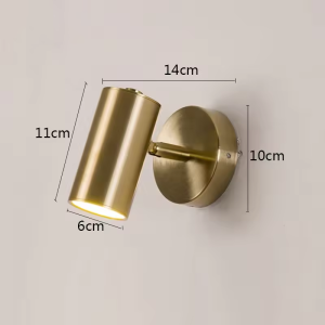 Nordic Wall Lamp Bedroom Bed Reading Spot Light Simple Modern Corridor Mirror Headlight Balcony Fashion Creative Lamps