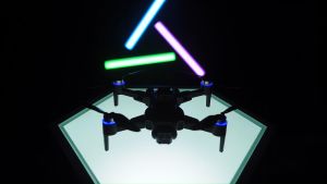 [Stok sedia] Drone separa lipat S4S/penampilan cantik/cahaya cantik/motor tanpa berus/dron tahan angin/kedudukan aliran optik yang sangat stabil