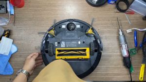 (CHÍNH HÃNG) PHỤ KIỆN ROBOT HÚT BỤI SHIMONO RS38B ( CHỔI CẠNH TẤM LỌC HEPA KHĂN LAU CHỔI CHÍNH )