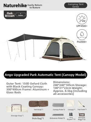 NatureHike | Upgraded Black-Gel Automatic Tent