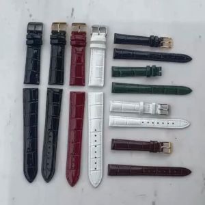 Dây đồng hồ da nữ nam da bò thật BÓNG cực đẹp size 12mm 14mm 16mm 18mm 20mm 22mm dây đồng hồ nữ dập vân cá sấu