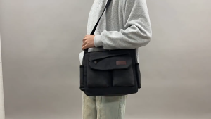 Túi Đeo Chéo / Đeo Vai Đa Năng Vải Canvas Dày Dặn – Đựng Vừa A4 Thời Trang Tiện Lợi