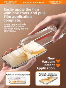 CHECKON | Full Screen Anti-Peep Tempered Glass Screen Protector for vivo y500pro x300/200pro x100ultra iqoo 15/13 neo 11 z9/12