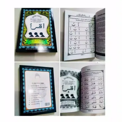BUKU IQRO UKURAN SEBUKU TULIS 20 X 15 CM