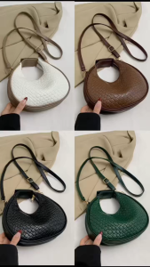 [READY STOCK] 0008 Beg Sanggul Woven Stylish | Premium Wanita Sling & Hand Carry Bag Elegan