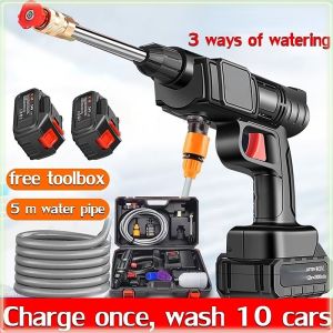 Car Washer High Pressure Electric Kawasaki Charger Portable Heavy Duty Car Wash Machine Rechargeable