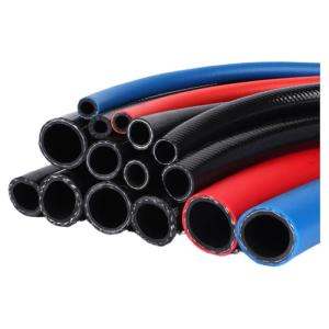 Black High-pressure Explosion-proof PVC Rubber Plastic Garden Hose Thickened High-molecular Plastic Water Pipe for Industrial Use
