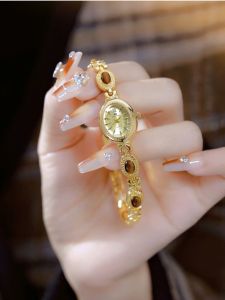 Elegant Ladies Wristwatch Bracelet Fashionable Compact Luxury Quartz Movement Mineral Glass Face Stainless Steel Band 2025 New Model