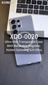 XUNDD Crystal Magnet 360 W/ STAND Premium Case FOR SAMSUNG S25 ULTRA / S25 PLUS