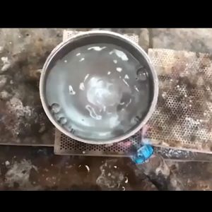 70/95mm Mangkok Kowi Lebur Emas Stainless Mangkuk Alkimia Kowi Lebur Emas Untuk Emas Perak Tembaga