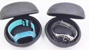 Jbaili | 1Pc Portable EVA Single Watch Travel Case Watch Storage Organizer Box Watch Holder Waterproof for Smartwatches Travel Case
