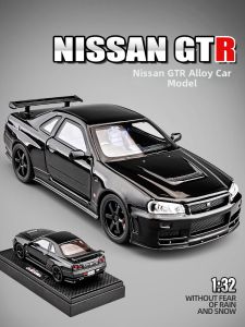 JUANNUO | Die-cast Realistic Sports Car Toy for Boys 1:32 Scale