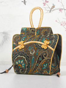 Silk Embroidered Handbag Evening Party Accessory for Women Traditional Chinese Trend Gift Memorabilia New Eastern Memory Brand