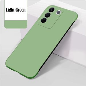 Casing Vivo V27 5G Ultra Thin Matte Frameless For Vivo V27 V27E V 27 V23 V23E 27V VivoV27 5G 2023 Phone Case Shockproof No Frame Four Corner Matte Back Cover