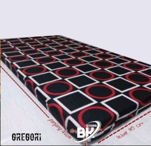 Kasur Busa Single Ukuran P180xL90xT10cm muat satu orang dewasa ataupun anak kecil