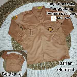 Baju Pramuka PENGGALANG tangan PANJANG laki-laki SD SMP & SMA