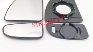 For Fiat Ducato Citroen Jumper Boxer 2002-2006 Replacement Side Rearview Mirror Heating Glass Heated Mirror Lens with Plate