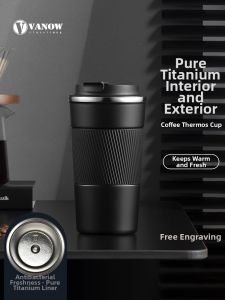 Vanow | Premium Titanium Travel Thermal Cup